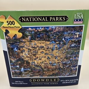 Dowdle National Parks Puzzle - 500 Pieces